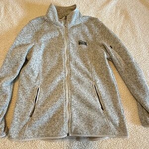 L.L. Bean gray Recycled Polyester Fleece